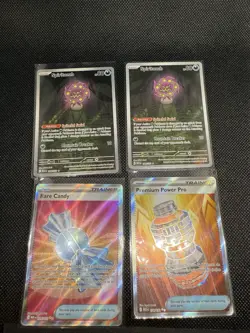 Pokemon TCG Mega Evolutions Illustration Rare Lot of 4! Rare Candy 175/132 &More - Image 1