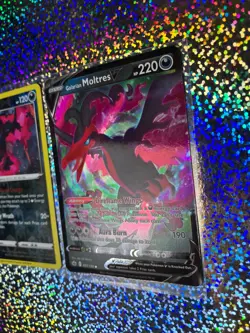 Pokemon TCG Galarian Moltres: Ultra Rare 097/198 V; Reverse Holo 093/203 - Image 4