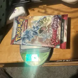VERY HEAVY 22.8g Scarlet And Violet Base Pokemon TCG Booster Pack - Image 3