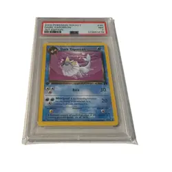 2000 PSA 7 Pokemon Dark Vaporeon 1st Edition Rocket #45 Graded - Image 1
