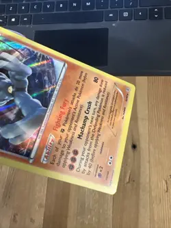 Pokemon TCG Machamp Generations 42/83 Holo Holo Rare Holo bleed NM - Image 3
