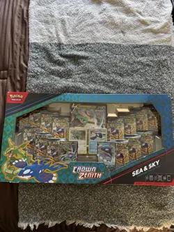 Pokemon TCG Crown Zenith Sea and Sky Premium Collection Box New Factory Sealed - Image 1