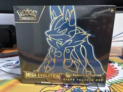 Pokemon Mega Evolution Mega Lucario ETB (Pokemon Center Exclusive) Sealed - Image 1