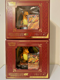 Lot of 2! Pokemon Charizard EX Super Premium Collection Box Sealed (New!!) - Image 1