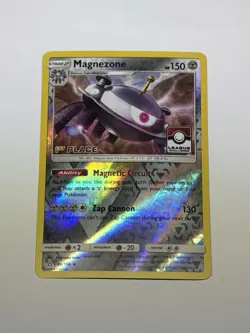 Pokemon League Promo Reverse Holo 83/156 Magnezone 1st Place Stamp NM/M - Image 1