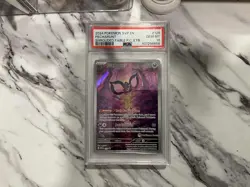 Pecharunt SVP EN 129 Shrouded Fable Pokemon Center Stamped ETB Promo PSA 10 - Image 1