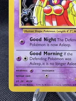 Pokemon TCG Gym Heroes Sabrina’s Jynx Non Holo Uncommon 59/132 LP - Image 5