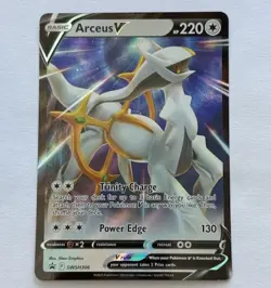 Pokemon Arceus V SWSH306 Sword & Shield BLACK STAR PROMO - Image 1