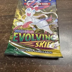 Nintendo Pokemon TCG Sword & Shield Evolving Skies Booster Pack Slyveon Art New - Image 3