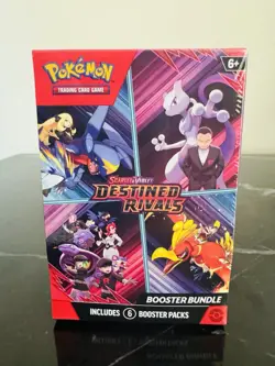 US Seller Pokemon TCG: Destined Rivals Booster Bundle (6 Packs) Factory Sealed - Image 1
