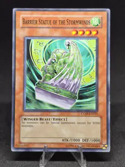 Yu-Gi-Oh! Barrier Statue of the Stormwinds CDIP-EN021 Cyberdark Impact Common NM - Image 1
