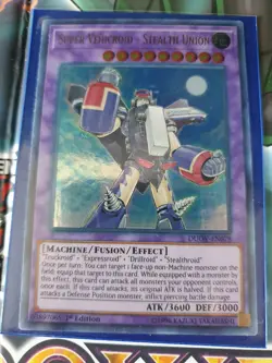 YUGIOH 3X DUOV-EN078 SUPER VEHICROID - STEALTH UNION - ULTRA - Image 1