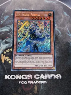 DUAD-EN009 Artmage Finmel Secret Rare 1st Ed YuGiOh! NEW - Image 1