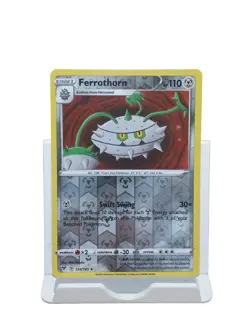 Ferrothorn 124/185 Reverse Holo Vivid Voltage SWSH Pokemon TCG Card - Image 1