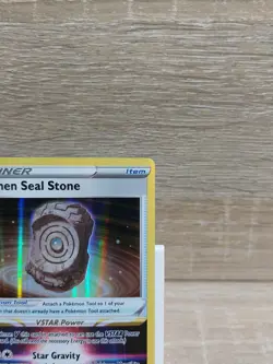 Earthen Seal Stone 154/195 Holo Rare Silver Tempest Pokemon Card - Image 3