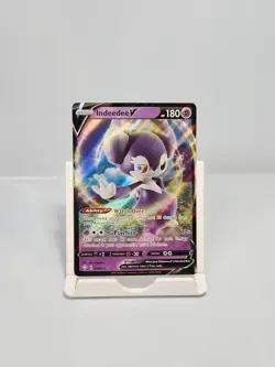 Indeedee V 039/072 Ultra Rare Holo Shining Fates SWSH Pokemon Card - Image 1
