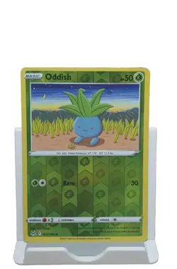 Oddish 001/196 Reverse Holo Lost Origin Pokemon TCG Card - Image 1