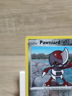 Pawniard 133/202 Reverse Holo Sword & Shield Base Set Pokemon Card - Image 2
