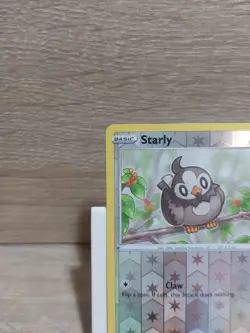 Starly 117/172 Reverse Holo Brilliant Stars Pokemon TCG Card - Image 3