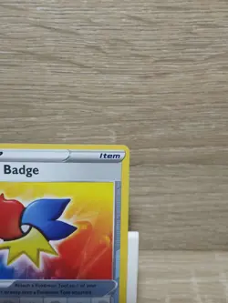 Elemental Badge 147/203 Reverse Holo Evolving Skies Pokemon Card - Image 3