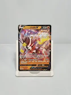 Single Strike Urshifu V 085/163 Ultra Rare Swsh05: Battle Styles Pokemon Card - Image 1