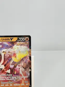 Single Strike Urshifu V 085/163 Ultra Rare Swsh05: Battle Styles Pokemon Card - Image 3