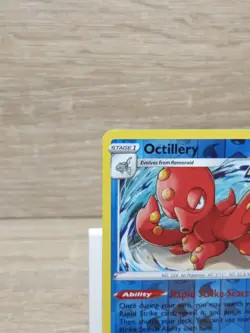 Octillery 037/163 Reverse Holo Rare Battle Styles Pokemon Card - Image 2
