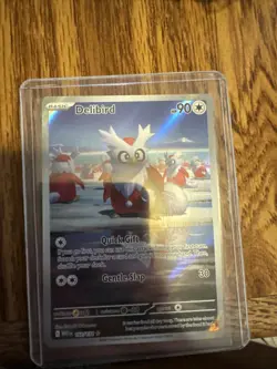 Delibird Holo Sir Pokemon Card 152/132 Mint Fresh Out Of Pack Ungraded - Image 1
