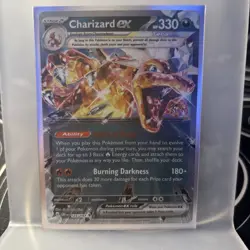 Pokemon TCG Charizard EX Double Rare Holo Card 125/197 SV03 Obsidian Flames - Image 1