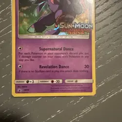 Oricorio SM19 Guardians Rising STAFF Prerelease Holo Rare Promo Pokemon Card - Image 4
