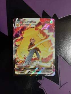 Pikachu VMAX - TG17/TG30 - Full Art Rare Holo Lost Origin - Pokemon Card - NM - Image 1