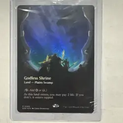 Godless Shrine Borderless Magic Edge of Eternities Foil Card #280 - Image 2
