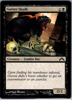 Gutter Skulk - 67 - Gatecrash - Magic MTG - NM - B3G1 - Image 1