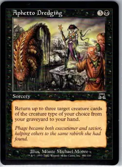 Aphetto Dredging - 125 - Onslaught - Magic MTG - NM - B3G1 - Image 1