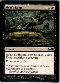 Altar's Reap - 84 - Magic 2014 (M14) - Magic MTG - NM - B3G1 - Image 1