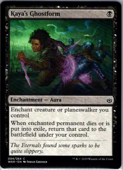 Kaya's Ghostform - 94 - War of the Spark - Magic MTG - NM - B3G1 - Image 1