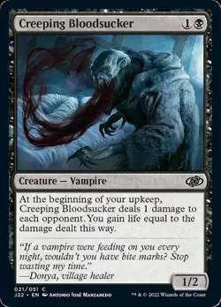4x MTG Creeping Bloodsucker, NM-Mint, English Jumpstart 2022 - Image 1