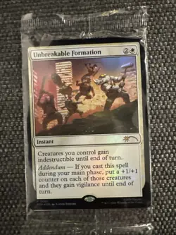 TMNT Unbreakable Formation NYCC 2025 MTG Promo Magic The Gathering Ninja Turtles - Image 1