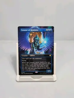 Curator of Destinies 305 Borderless Foundations FDN MTG - Image 1