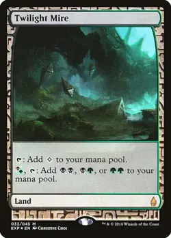 Twilight Mire - Foil Zendikar Expeditions MP MTG - Image 1