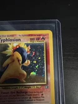 Typhlosion 17/111 - Neo Genesis - Vintage Holo Pokemon MP - Image 2