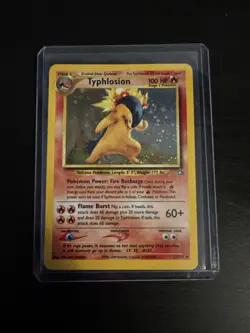 Typhlosion 17/111 - Neo Genesis - Vintage Holo Pokemon MP - Image 5