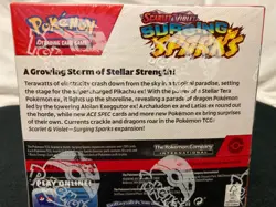 Pokemon TCG Scarlet & Violet Surging Sparks Booster Box 36 PACKS Factory Sealed! - Image 3