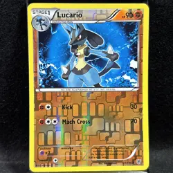 Lucario 77/135 Plasma Storm Reverse Holo Pokemon TCG - Image 1