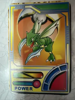 90's Pokemon Pocket Monsters Vending Card /Sticker Mewtwo Scyther Power Rare - Image 4