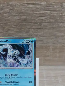 Chien-Pao 057/182 Holo Rare Paradox Rift PAR Pokemon TCG - Image 4