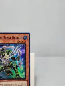 Yugioh Gladiator Beast Retiari MZTM-EN070 Super Rare 1st Edition Yugioh - Image 3