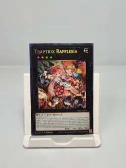 Traptrix Rafflesia RA02-EN034 Prismatic Collector's Rare Yugioh - Image 1