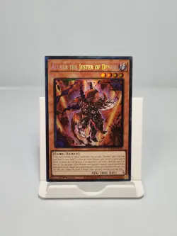 Aluber the Jester of Despia RA02-EN016 Prismatic Collector's Rare 1st Ed Yugioh - Image 1