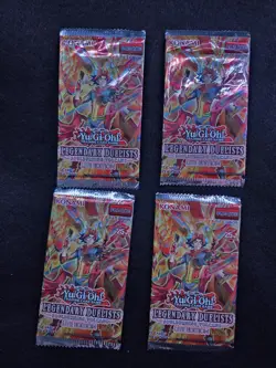 Yugioh Legendary Duelists Soulburning Volcano Lite Edition Sealed Card Pack - Image 1
